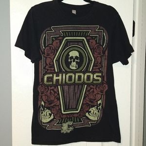 Chiodos Anvil Brand Distressed Band Tee